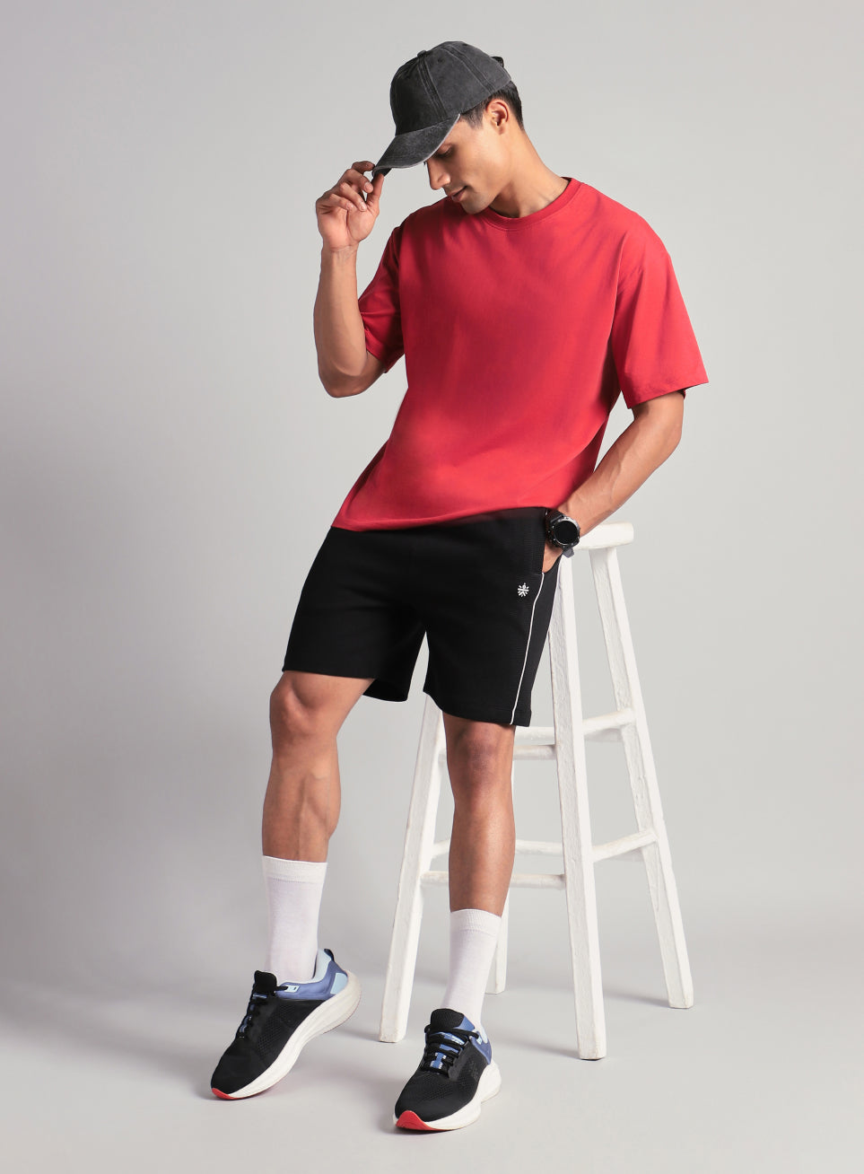 Men's Black Rest Day Shorts