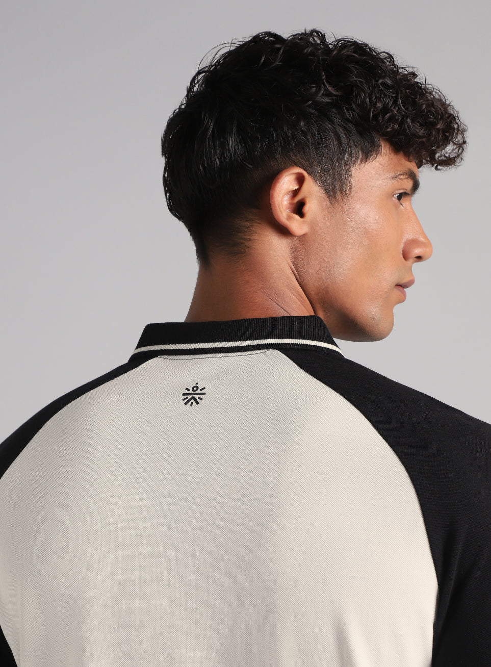 Men's Off White Athletic Club Polo T-Shirt