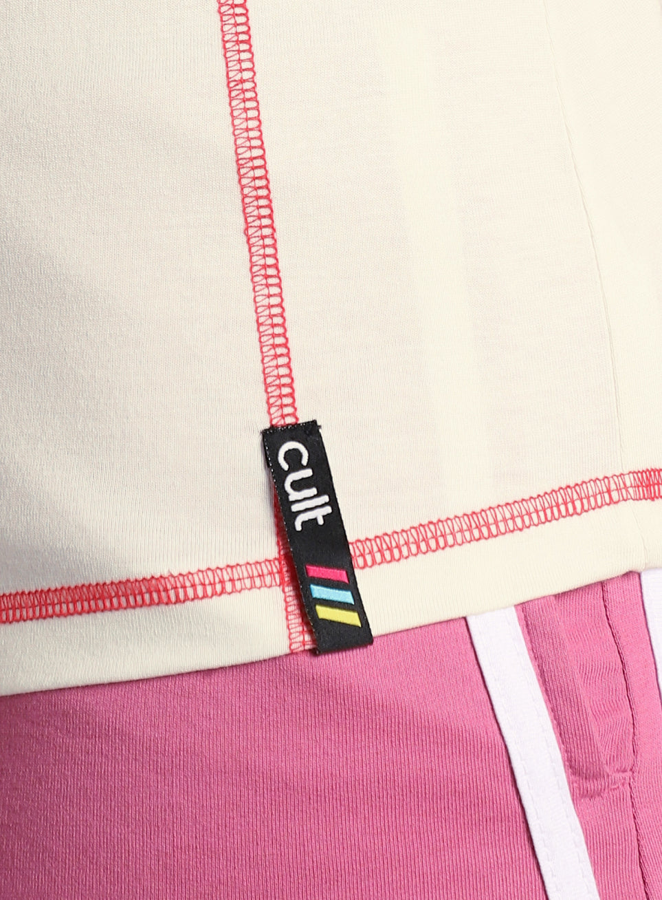 Women's Off White Power Line T-shirt