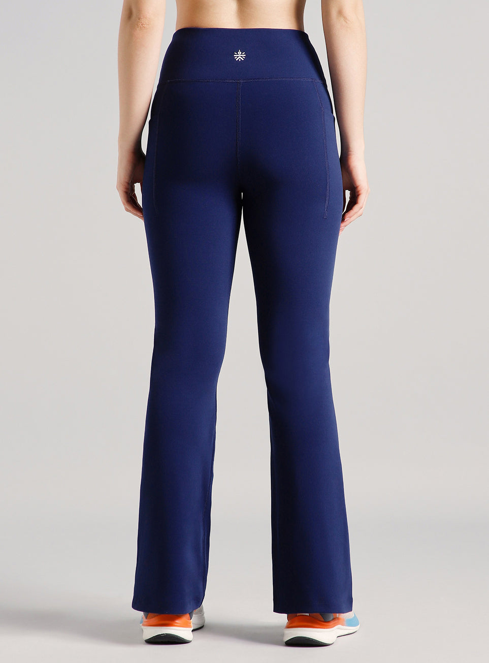 Women's Blue Power Pop Training Flarepants