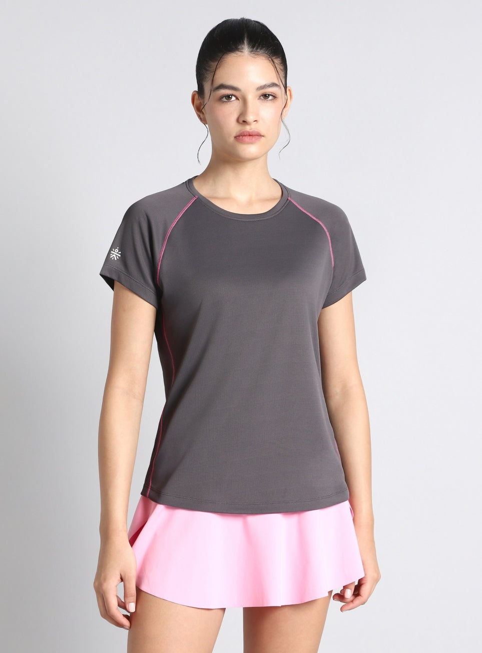 Women's Grey Train All Format T-shirt