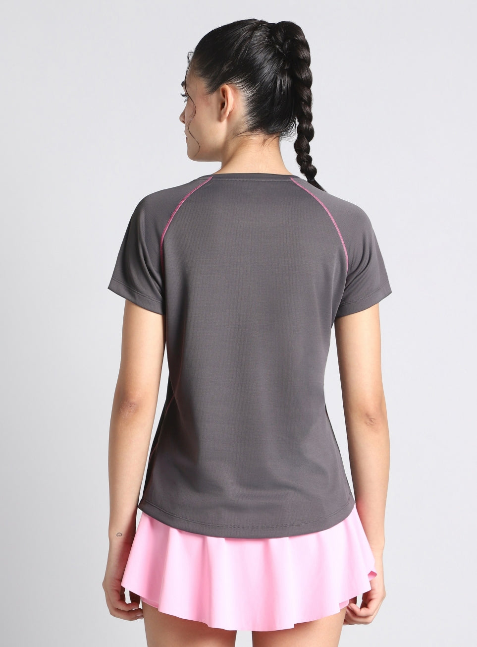 Women's Grey Train All Format T-shirt