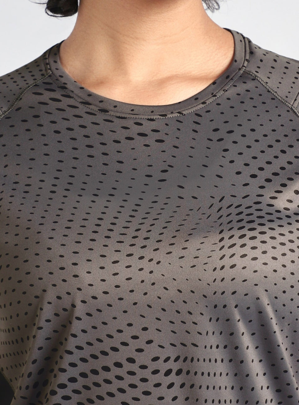 Women's Grey Dynamic Move Training T-shirt