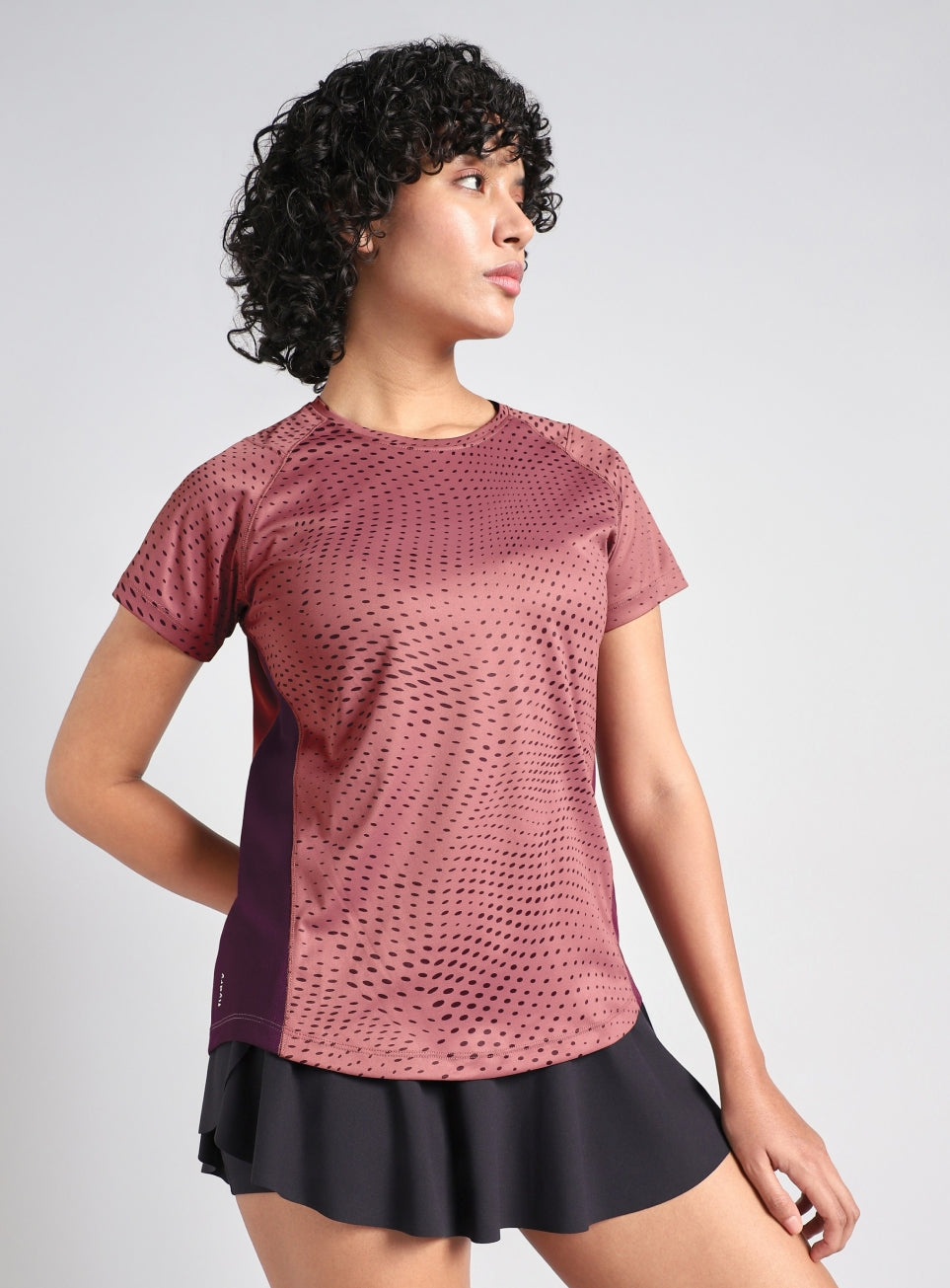 Women's Red Dynamic Move Training T-shirt