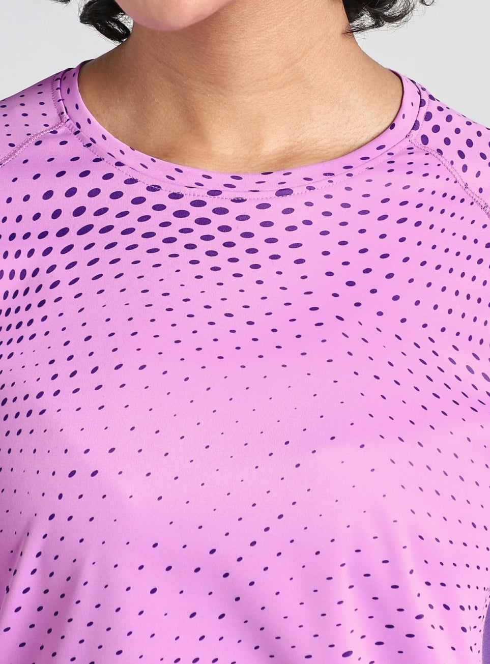 Women's Purple Dynamic Move Training T-shirt