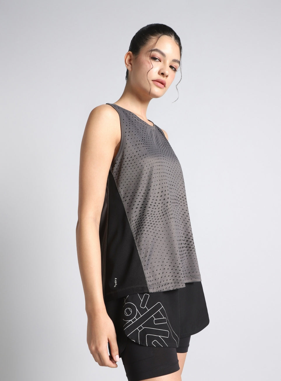 Women's Grey Dynamic Move Training Tank