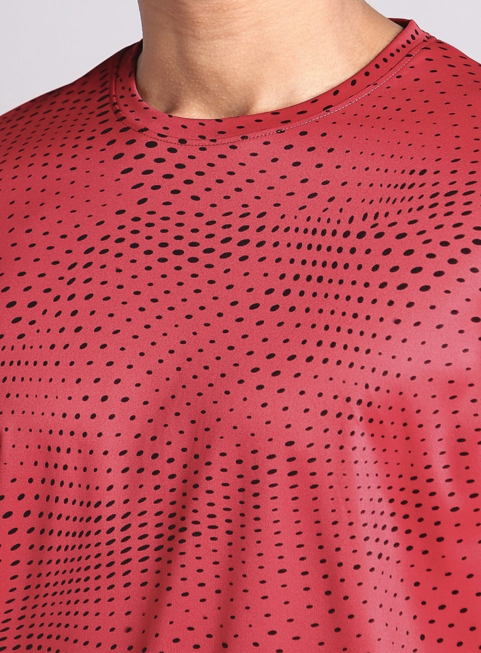 Men's Red Dynamic Move Training T-shirt