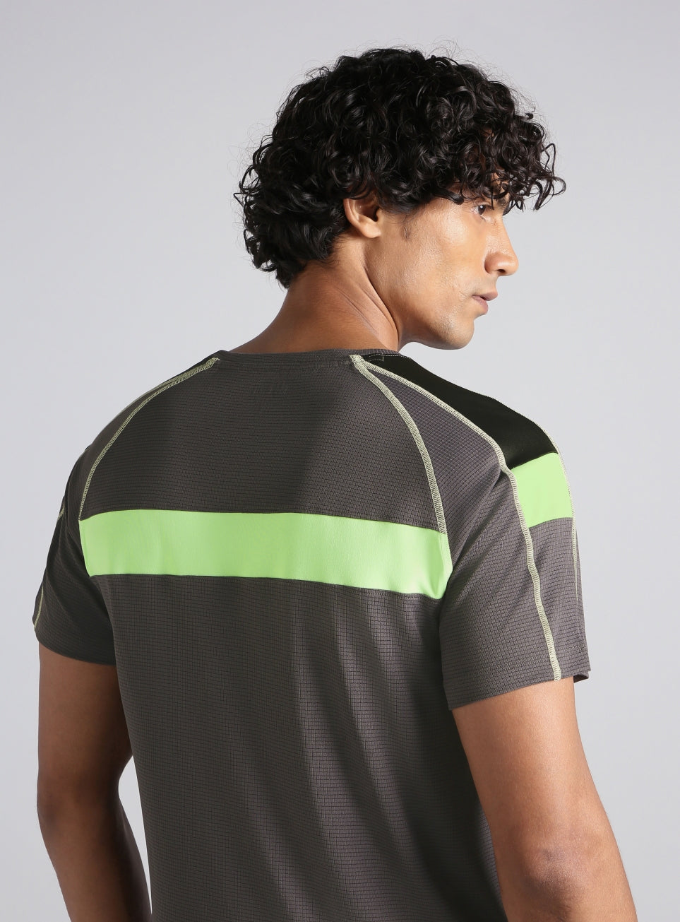 Men's All Format Dark Grey High Performance T-Shirt