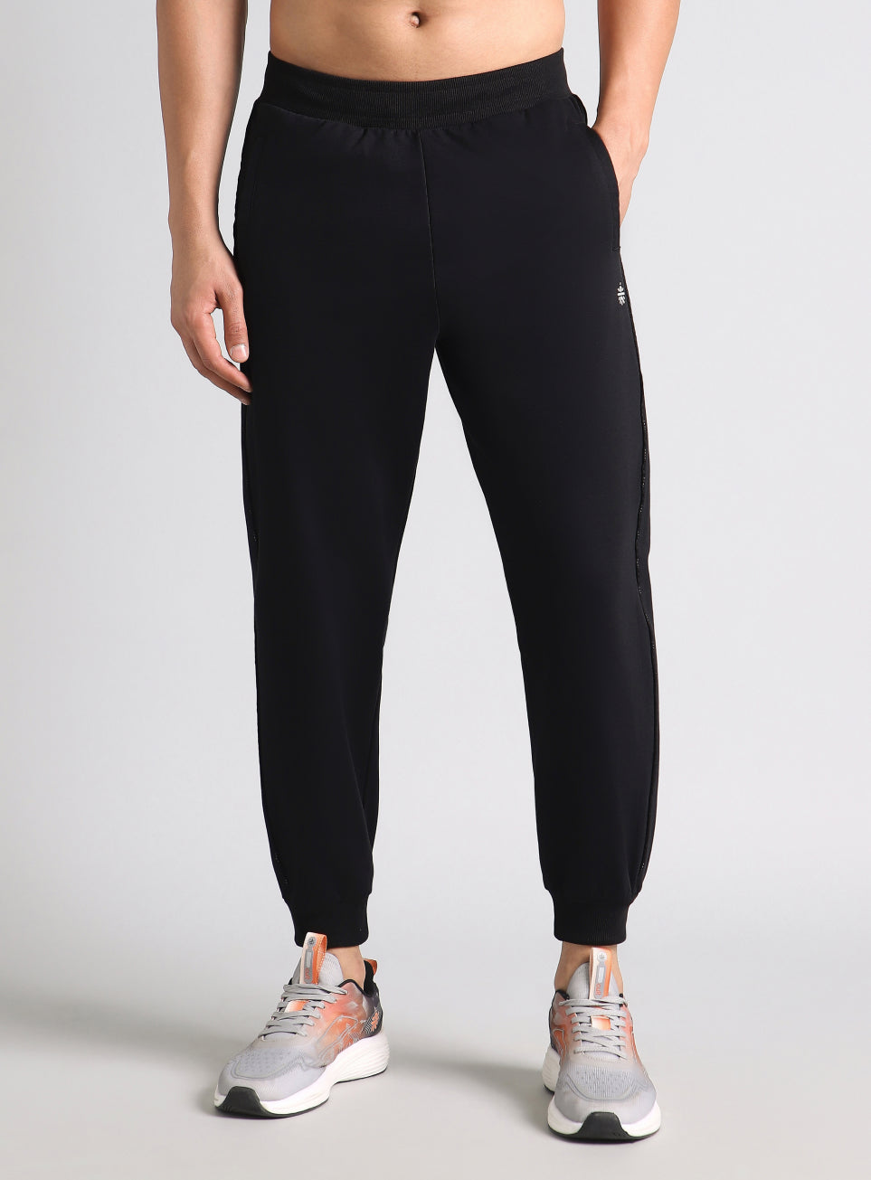 Men's Black Cult Everyday Relaxed Fit Joggers