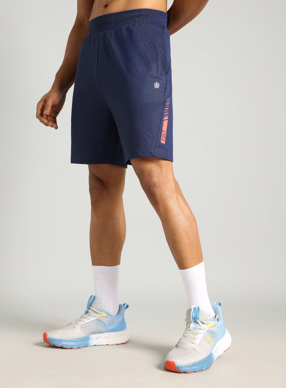 Men's Navy Cult Power-Up Training Shorts