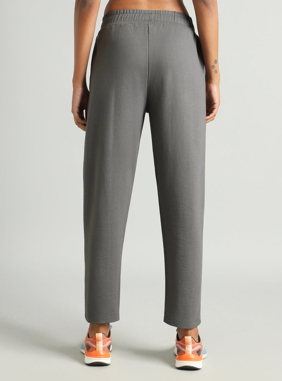 Women's Grey Easy Move Training Trackpants