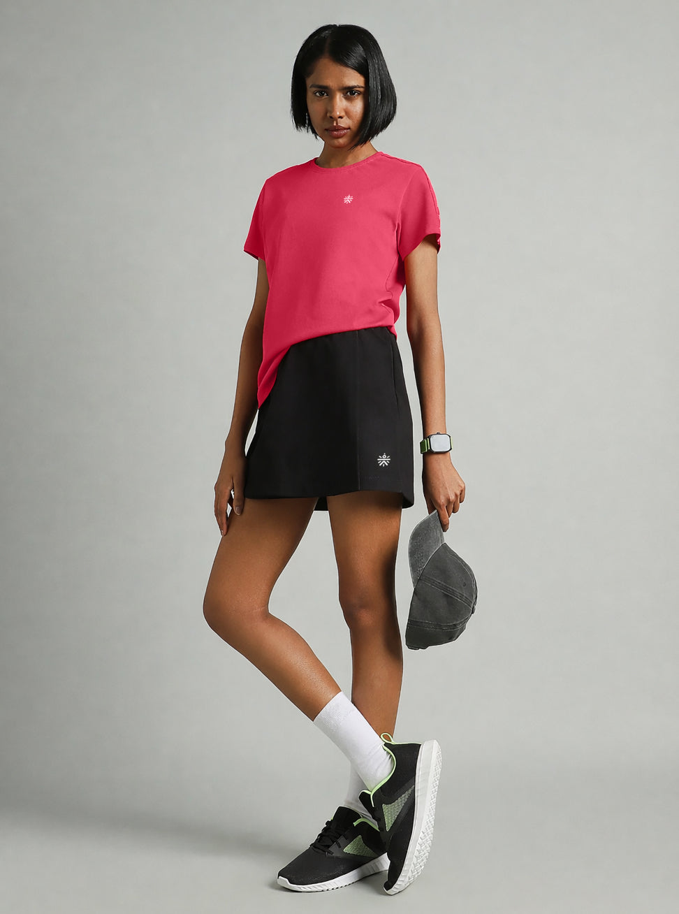 Women's Black All Day Play Skirt