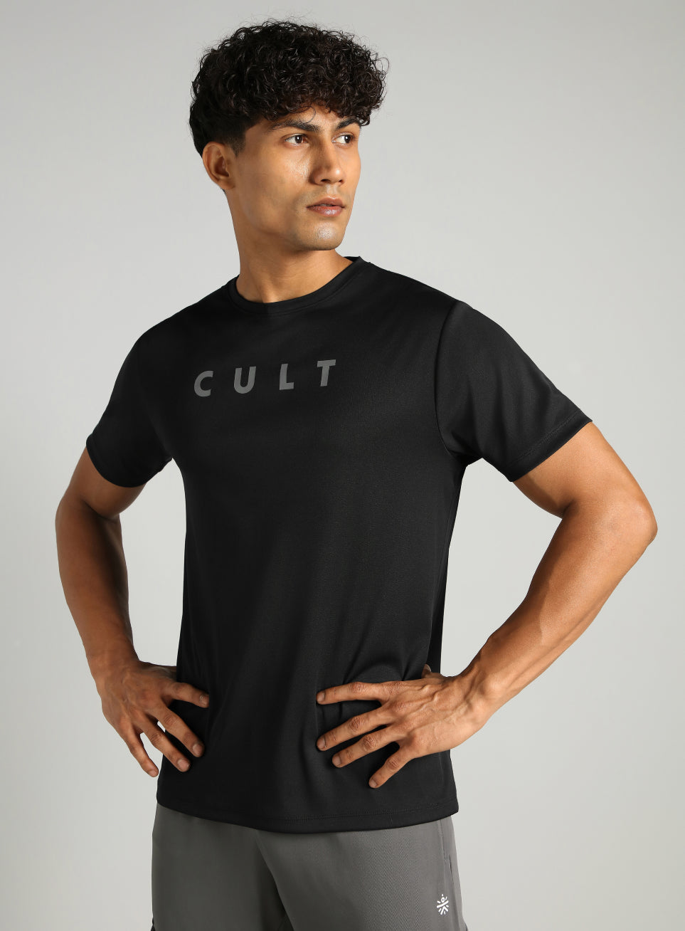 Men's Black All Day Training T-shirt