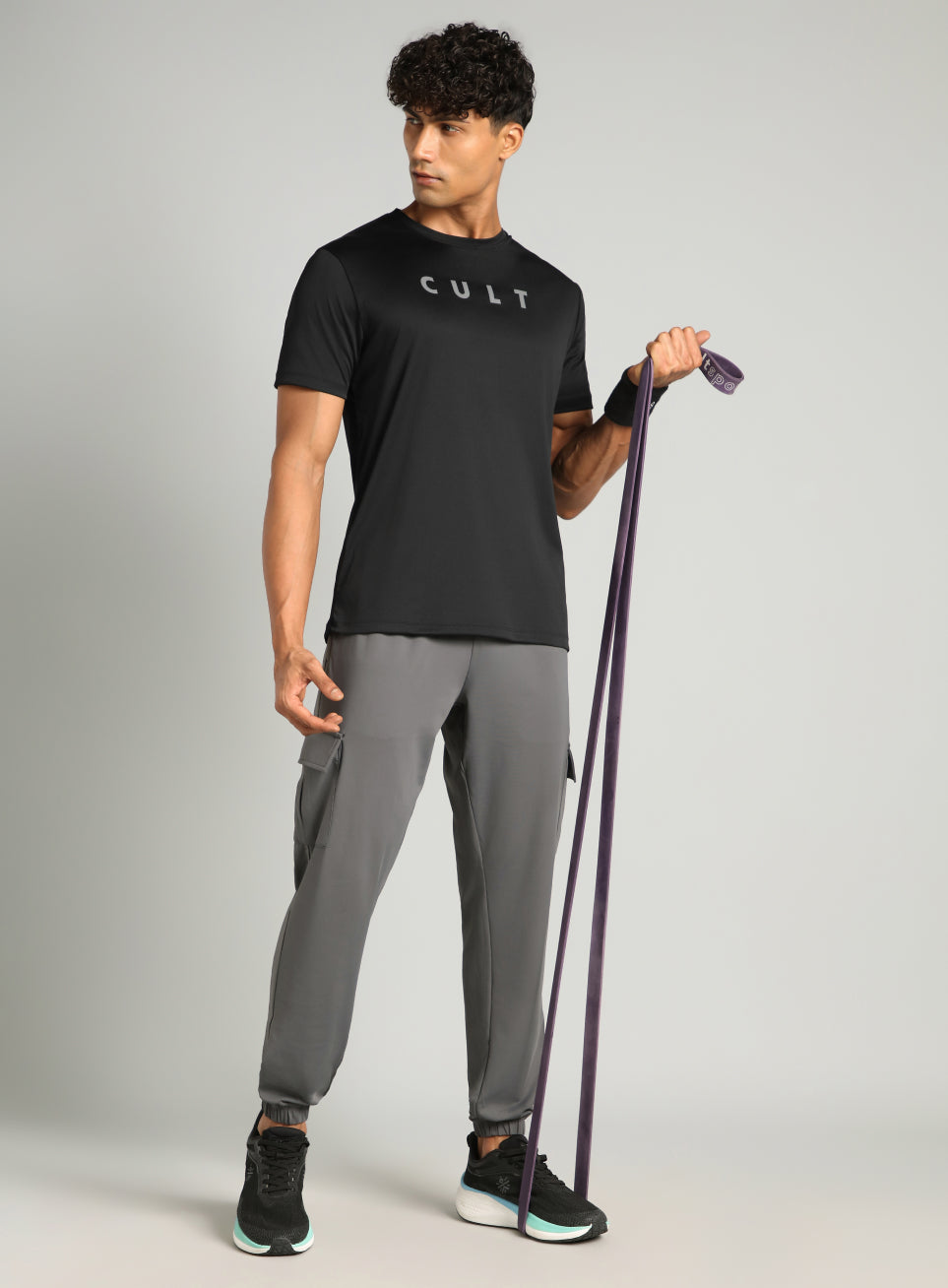 Men's Black All Day Training T-shirt