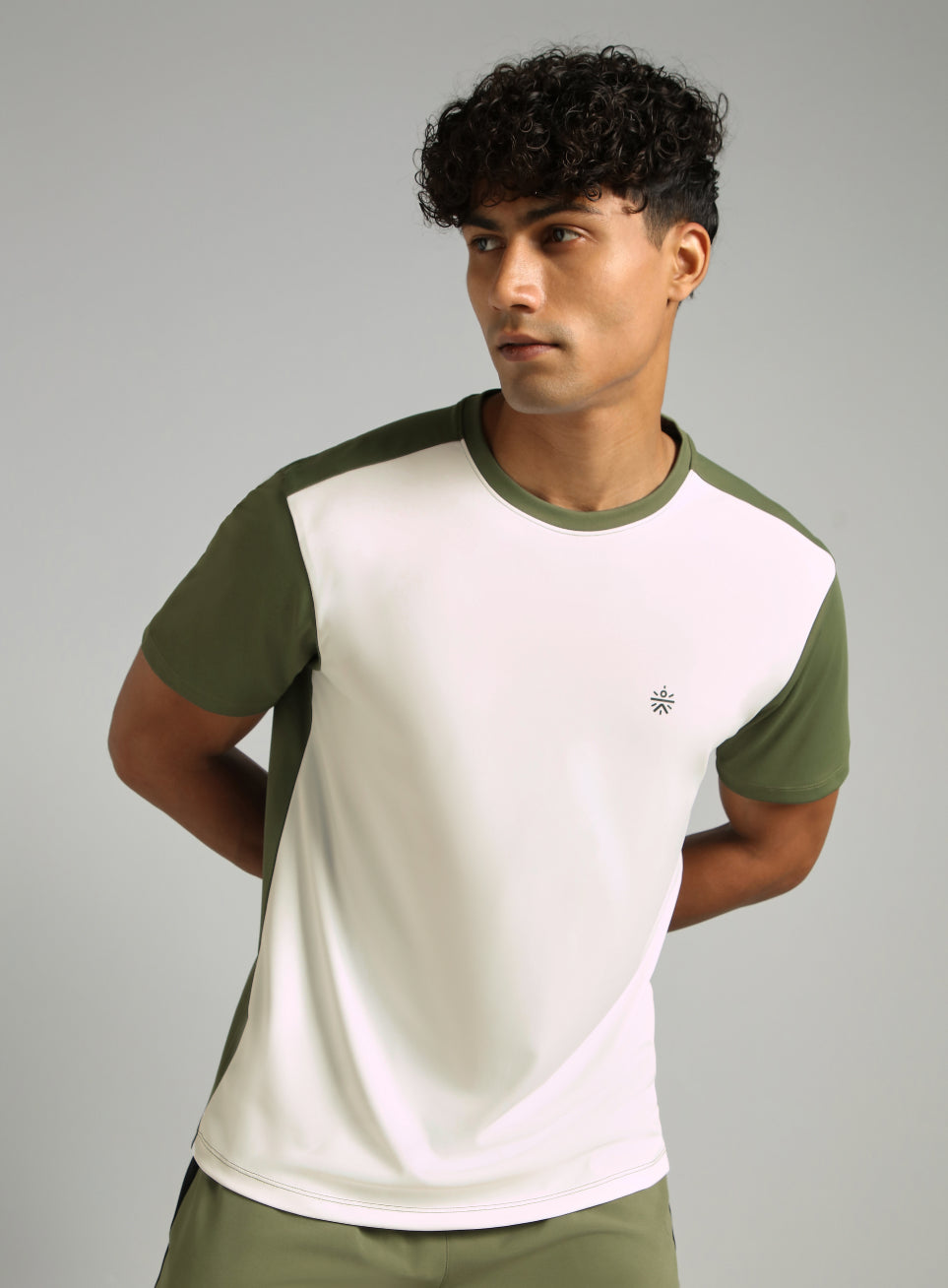 Men's Olive Play Big FLY-DRY™T-shirt