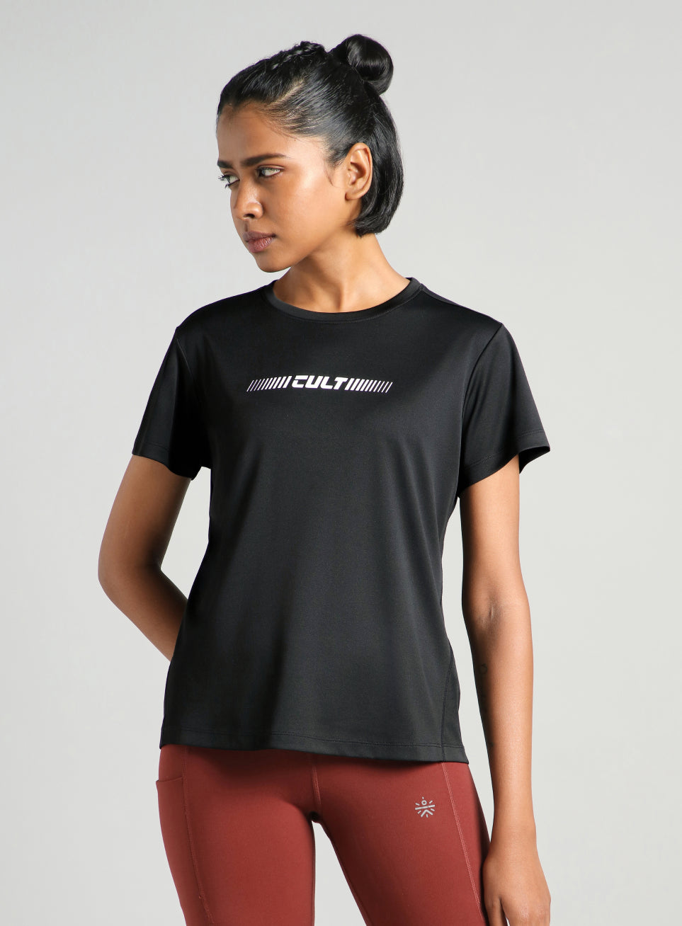 Women's Black Everyday Performance T-shirt