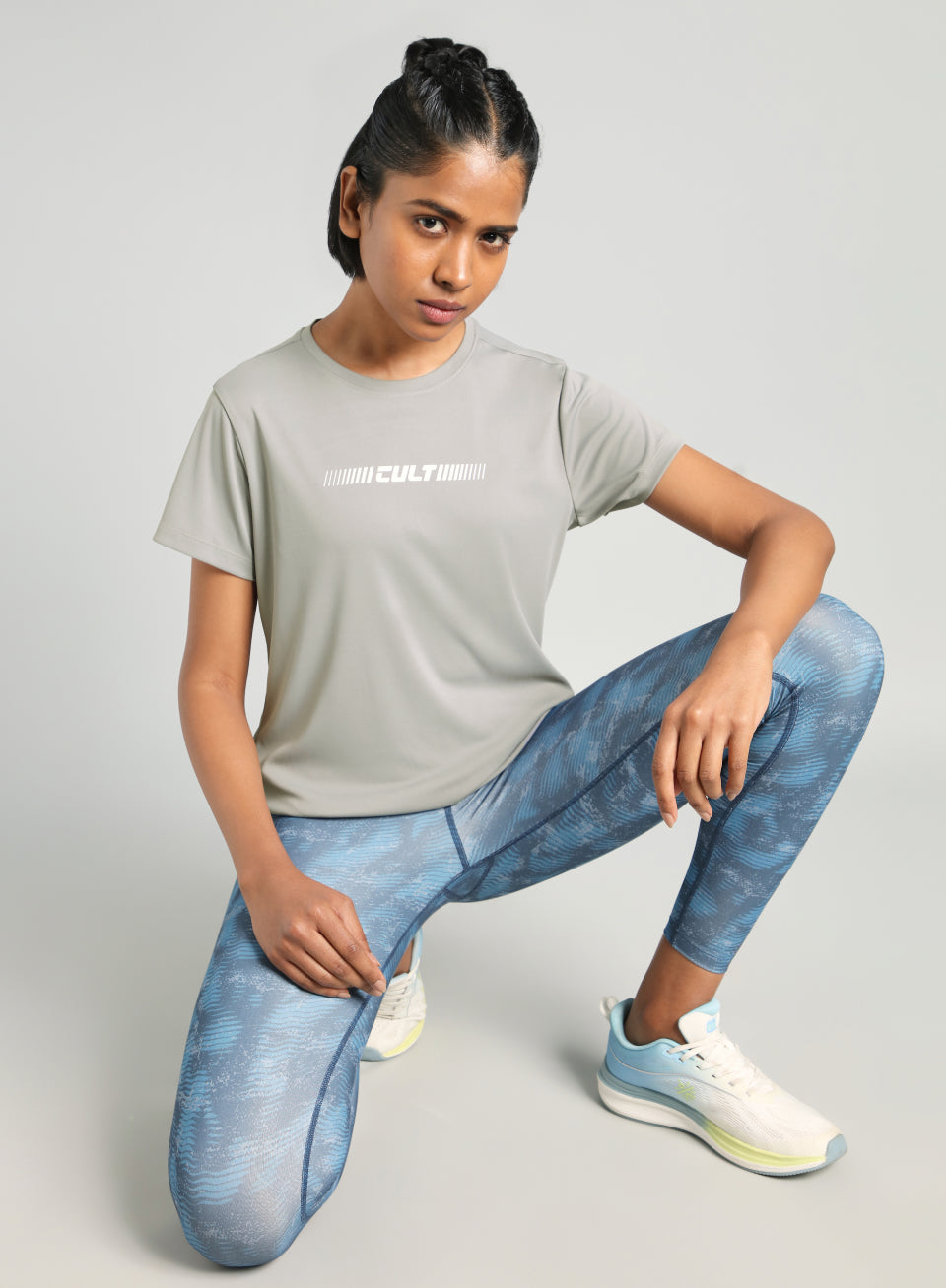 Women's Grey Everyday Performance T-shirt
