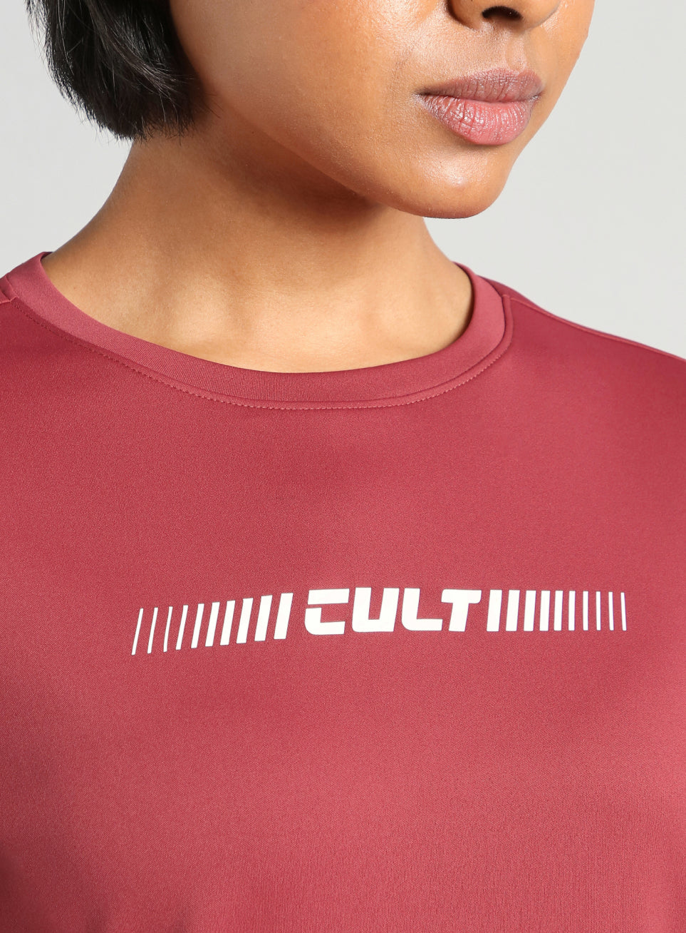 Women's Maroon Everyday Performance T-shirt