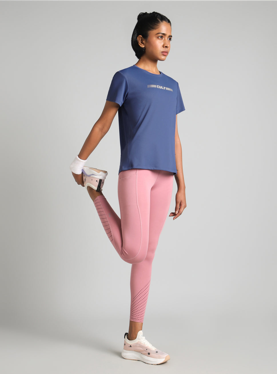 Women's Blue Everyday Performance T-shirt
