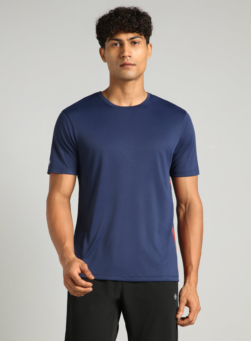 Men's Navy Warm Up Training T-shirt