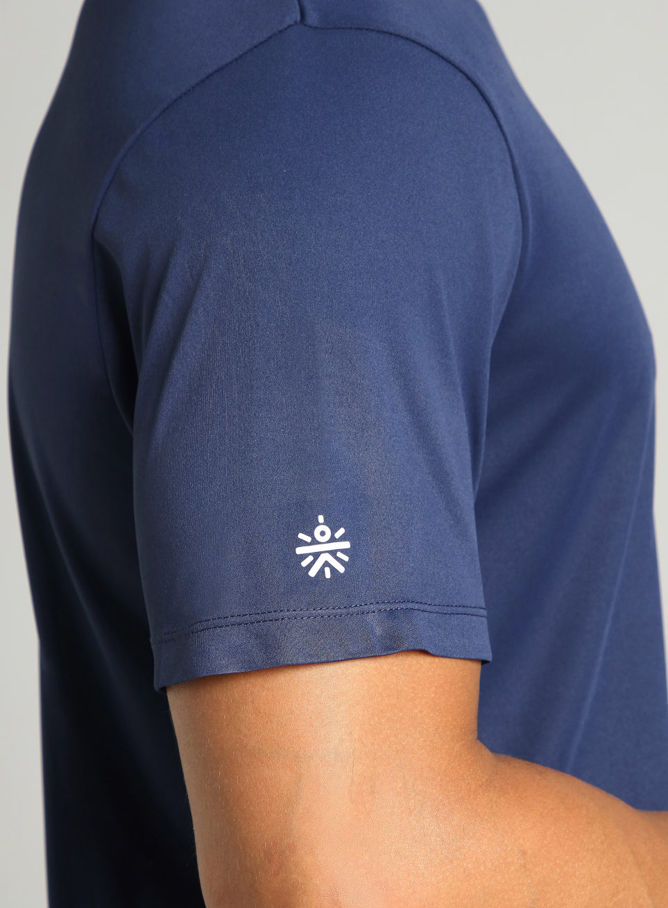 Men's Navy Warm Up Training T-shirt