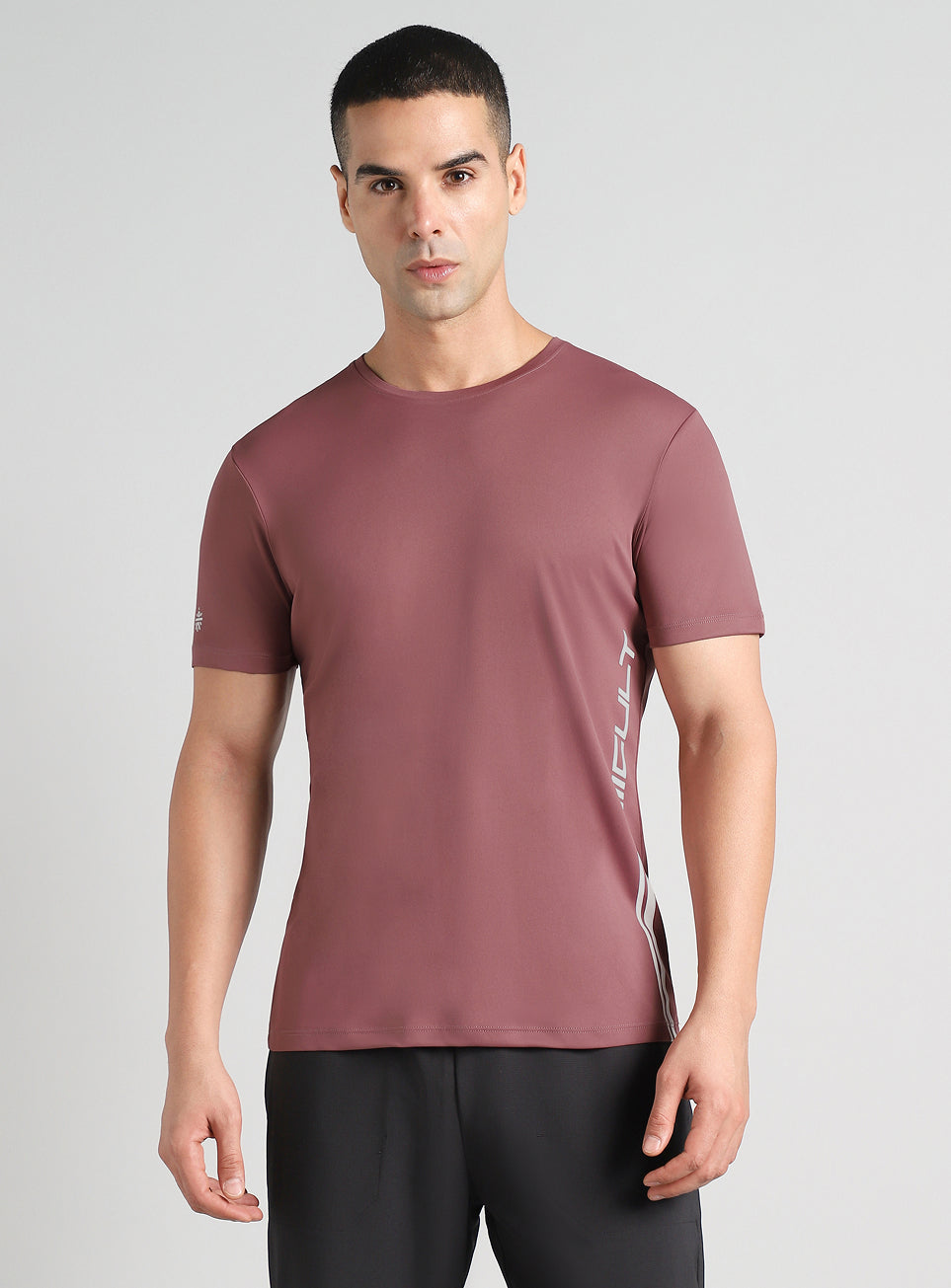 Men's Red Warm Up Training T-shirt