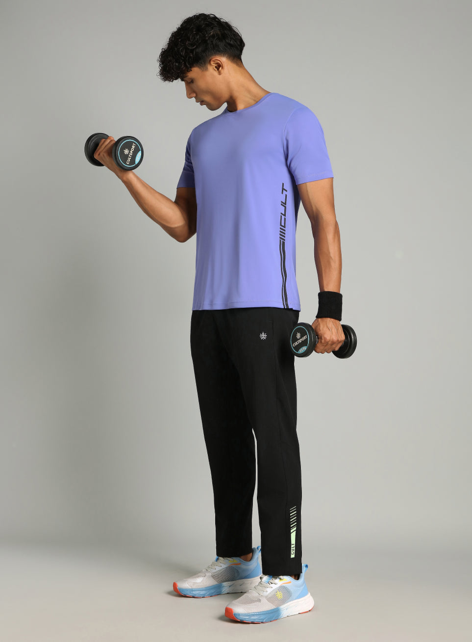 Men's Navy Warm Up Training T-shirt