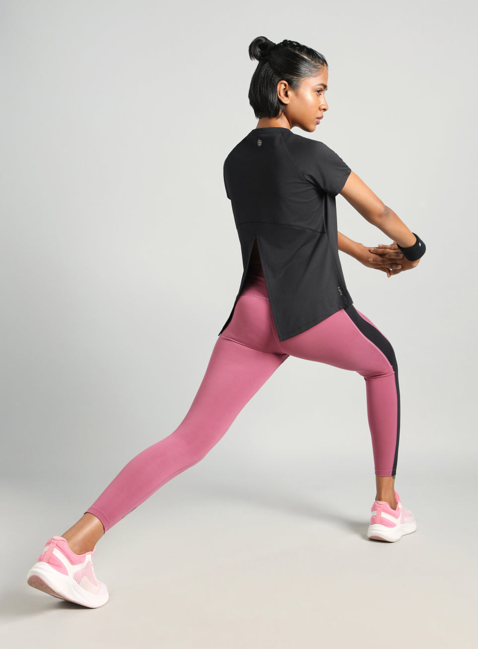 Women's Black  Flow HIIT Top