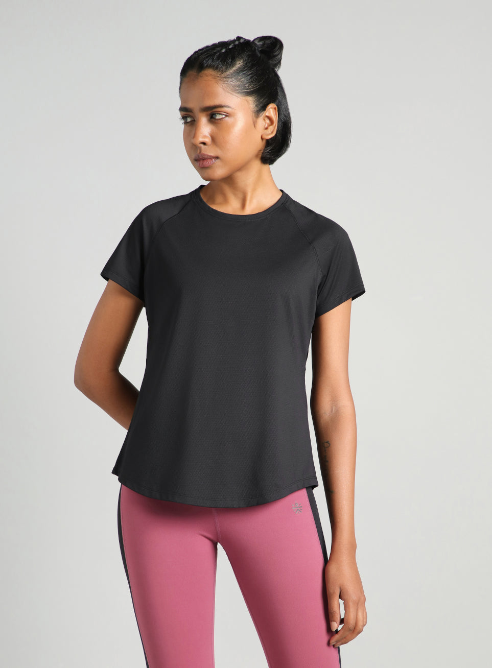 Women's Black  Flow HIIT Top