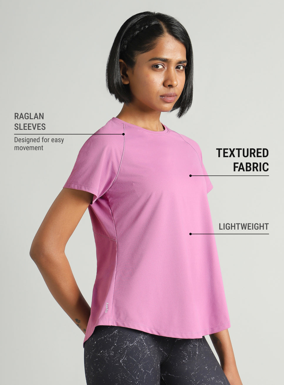 Women's Purple Flow HIIT Top