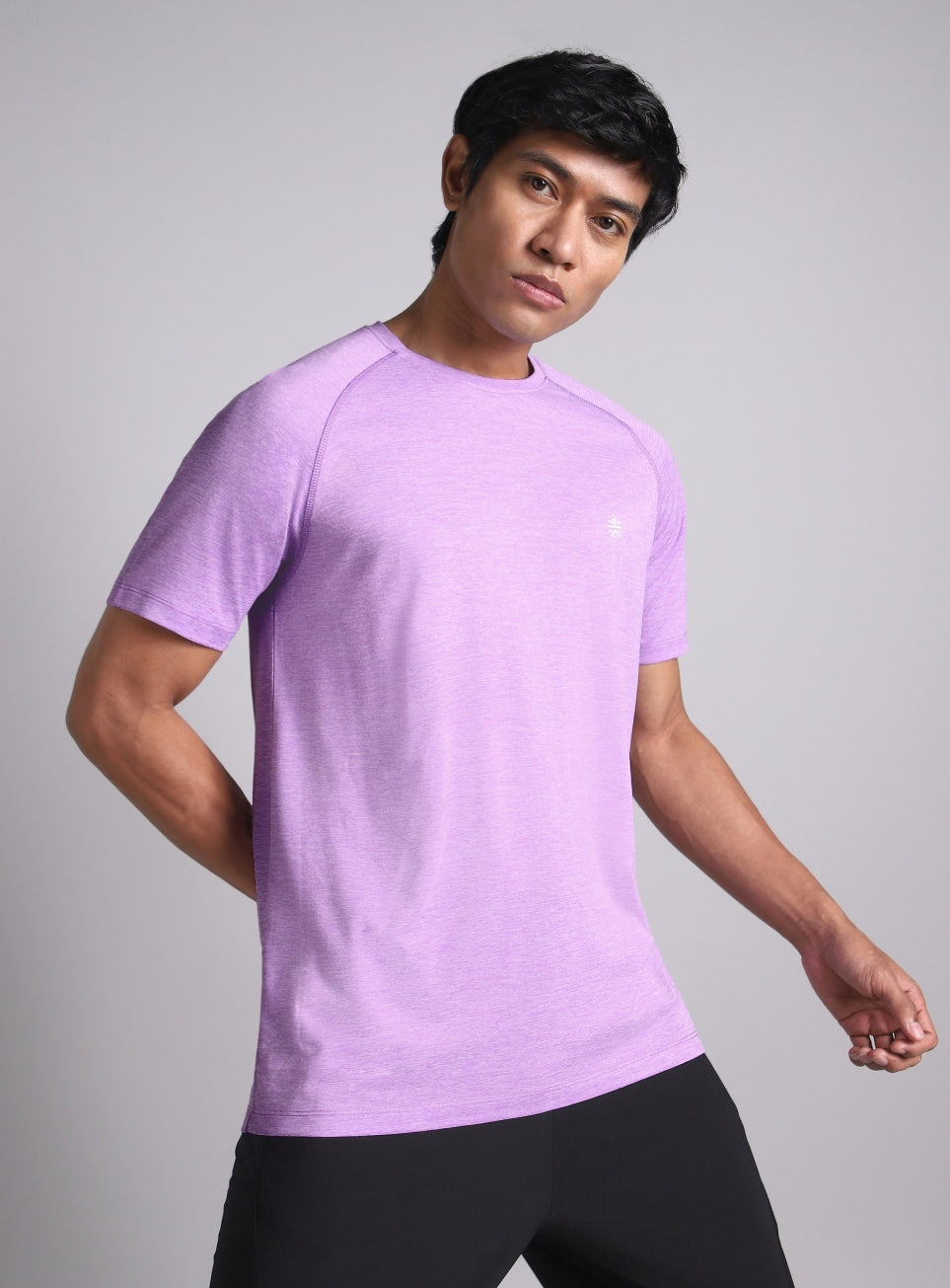 Men's Purple Train All Day COMFORtech T-shirt