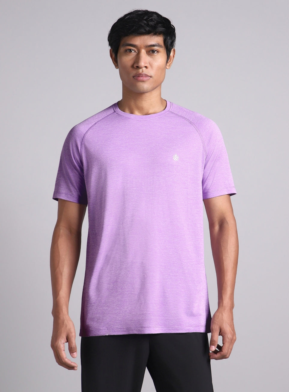 Men's Purple Train All Day COMFORtech T-shirt