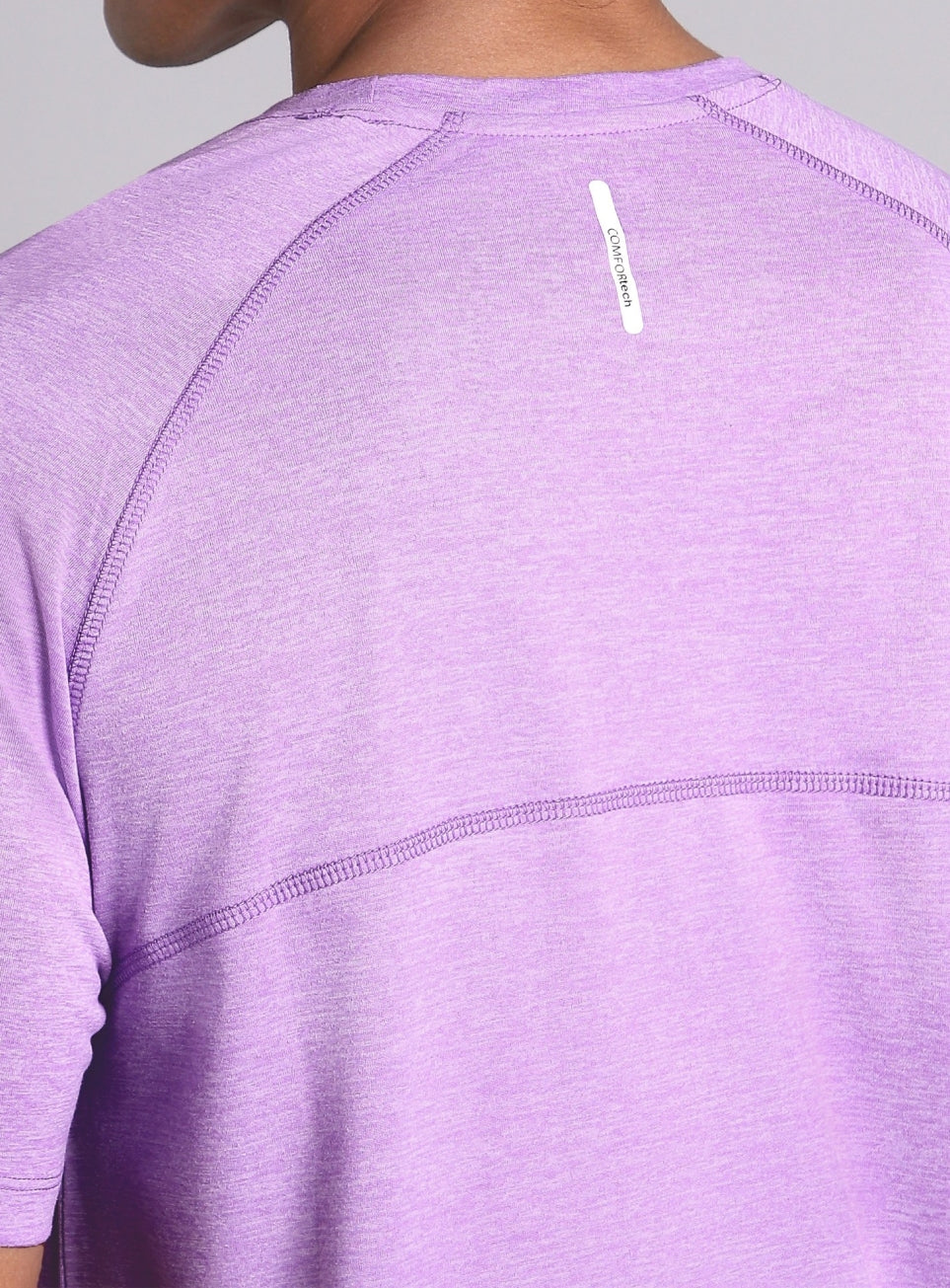 Men's Purple Train All Day COMFORtech T-shirt