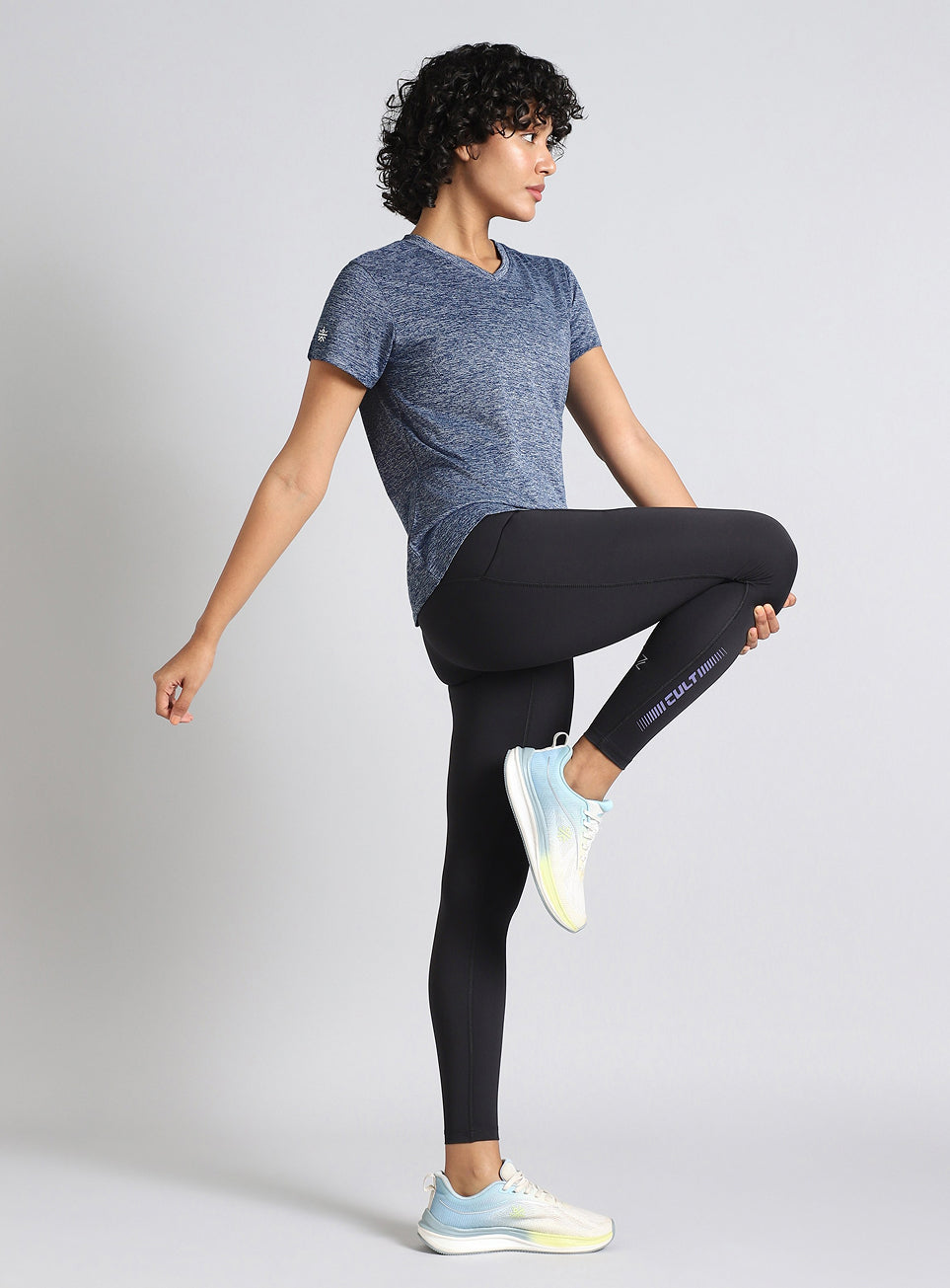 Women's Blue Cult Ulitmate Training COMFORtech V-Neck T-shirt
