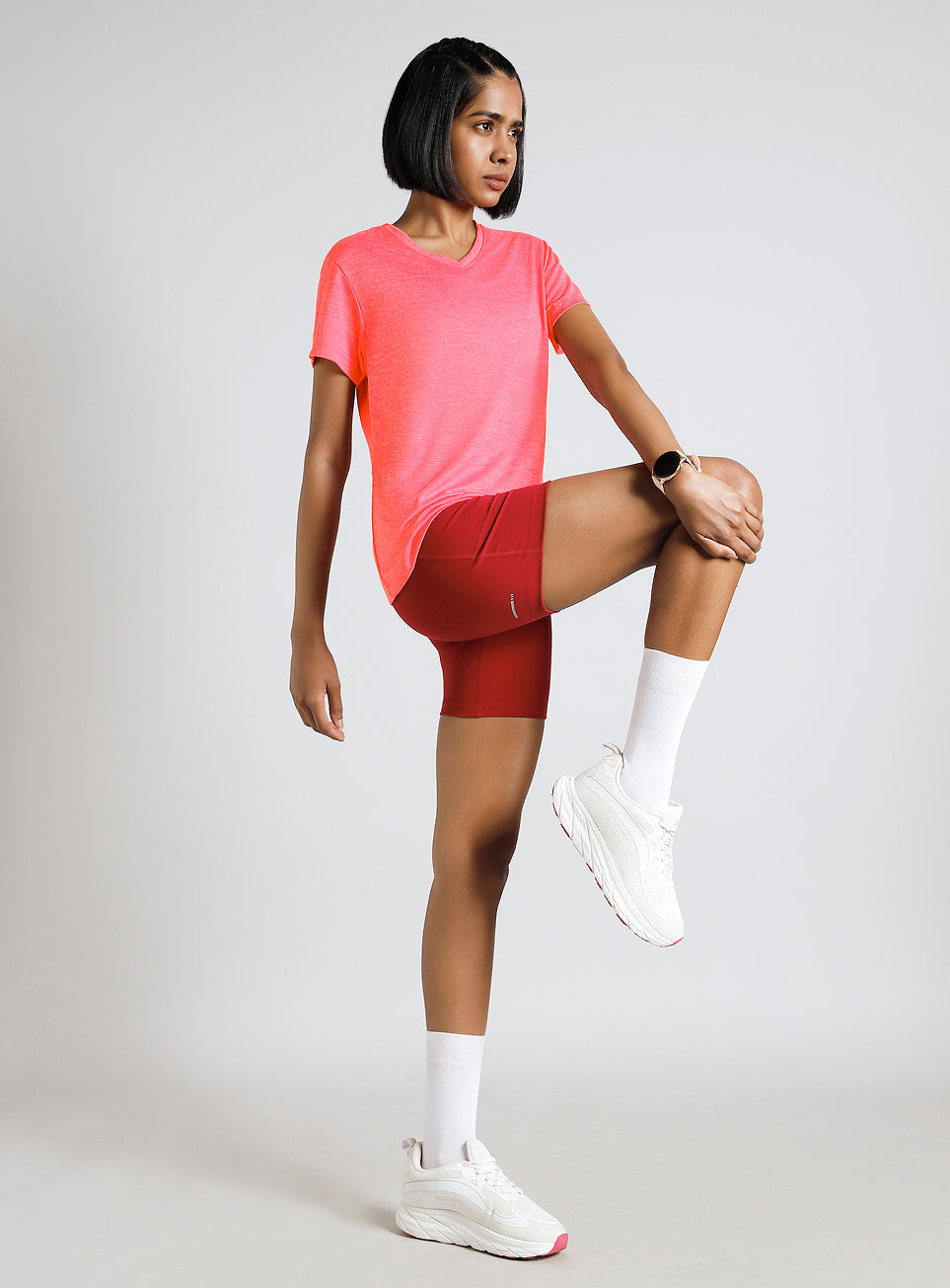 Women's Pink Cult Ulitmate Training COMFORtech™ V-Neck T-shirt