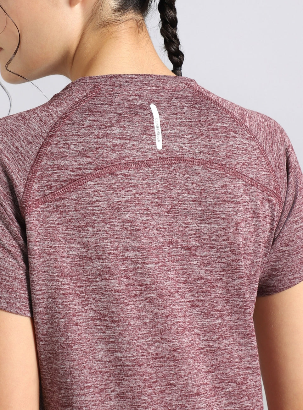 Women's Muscle Flex Purple COMFORtech T-shirt