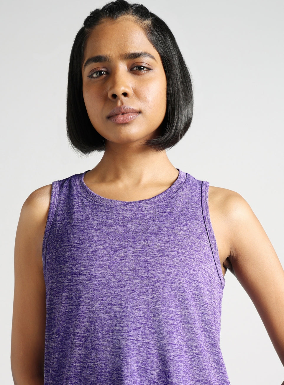 Women's Purple Muscle Up Comfortech Tank