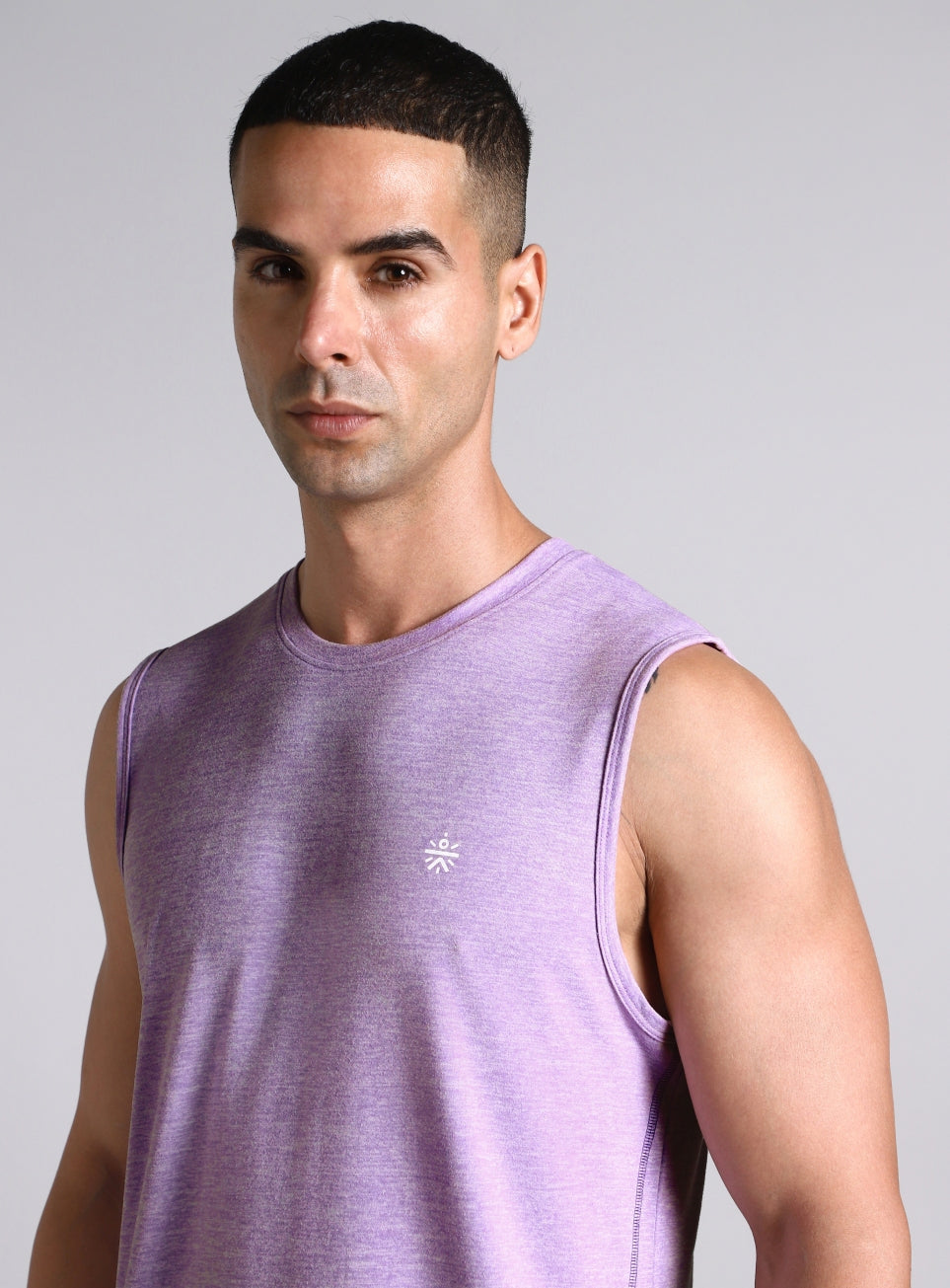Men's Purple Training Essential COMFORtech Tank