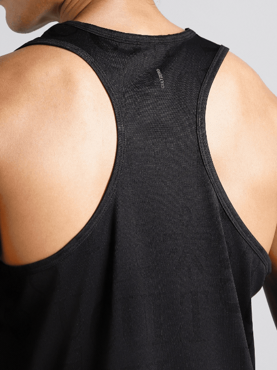 Men's Black CULT ZERO Running Tank
