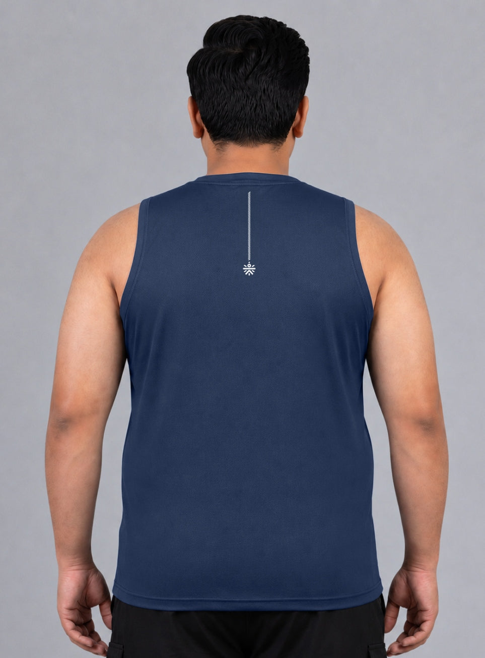 Men's Navy Training Essential Plus Size Tank