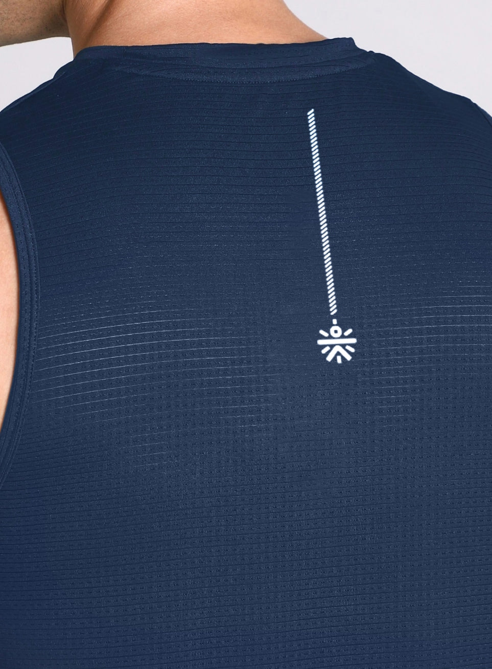 Men's Navy Training Essential Plus Size Tank