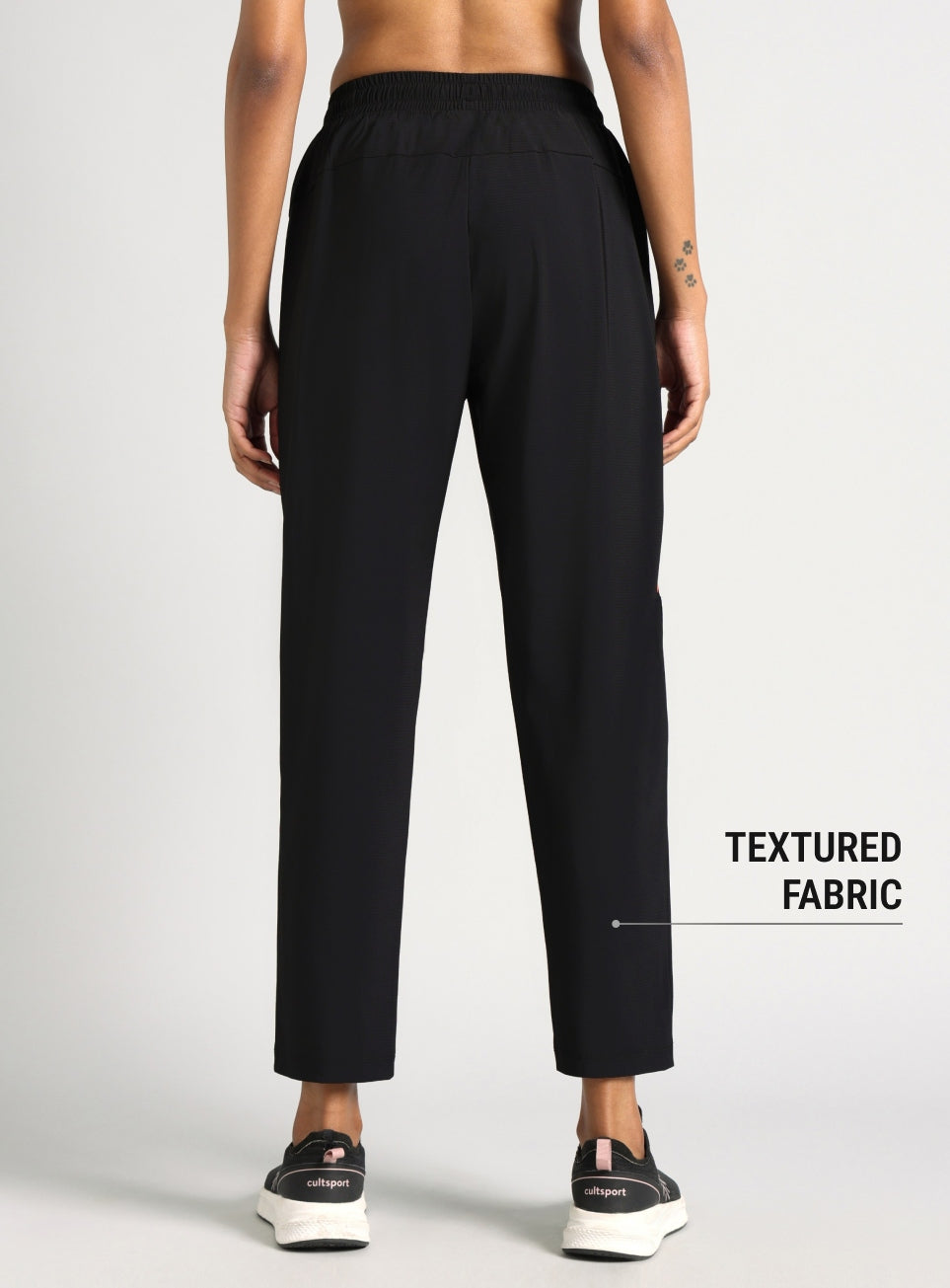 Women's Black Pop Up Active Pants
