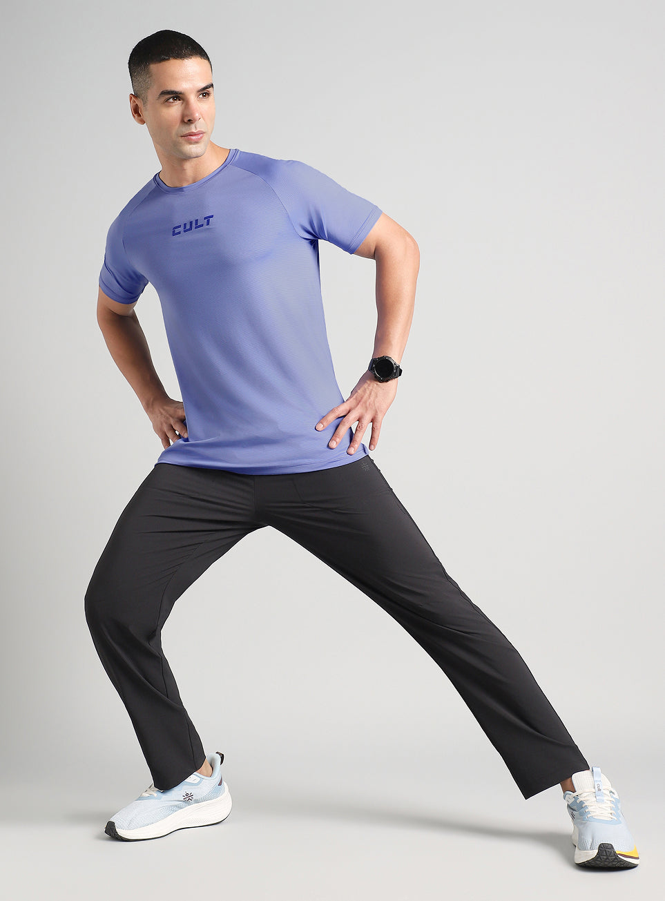 Men's Lavender Ultra Man Training T-shirt