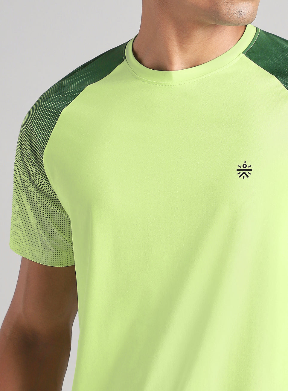Men's Lime Power Pop Training T-Shirt