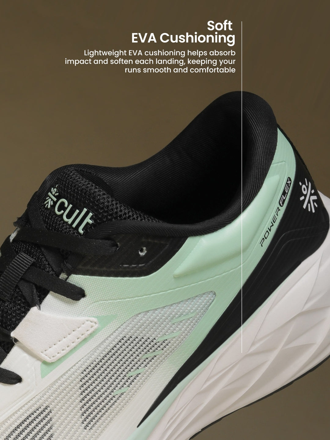 cult Men's ZenRun Running Shoes - Mint/White