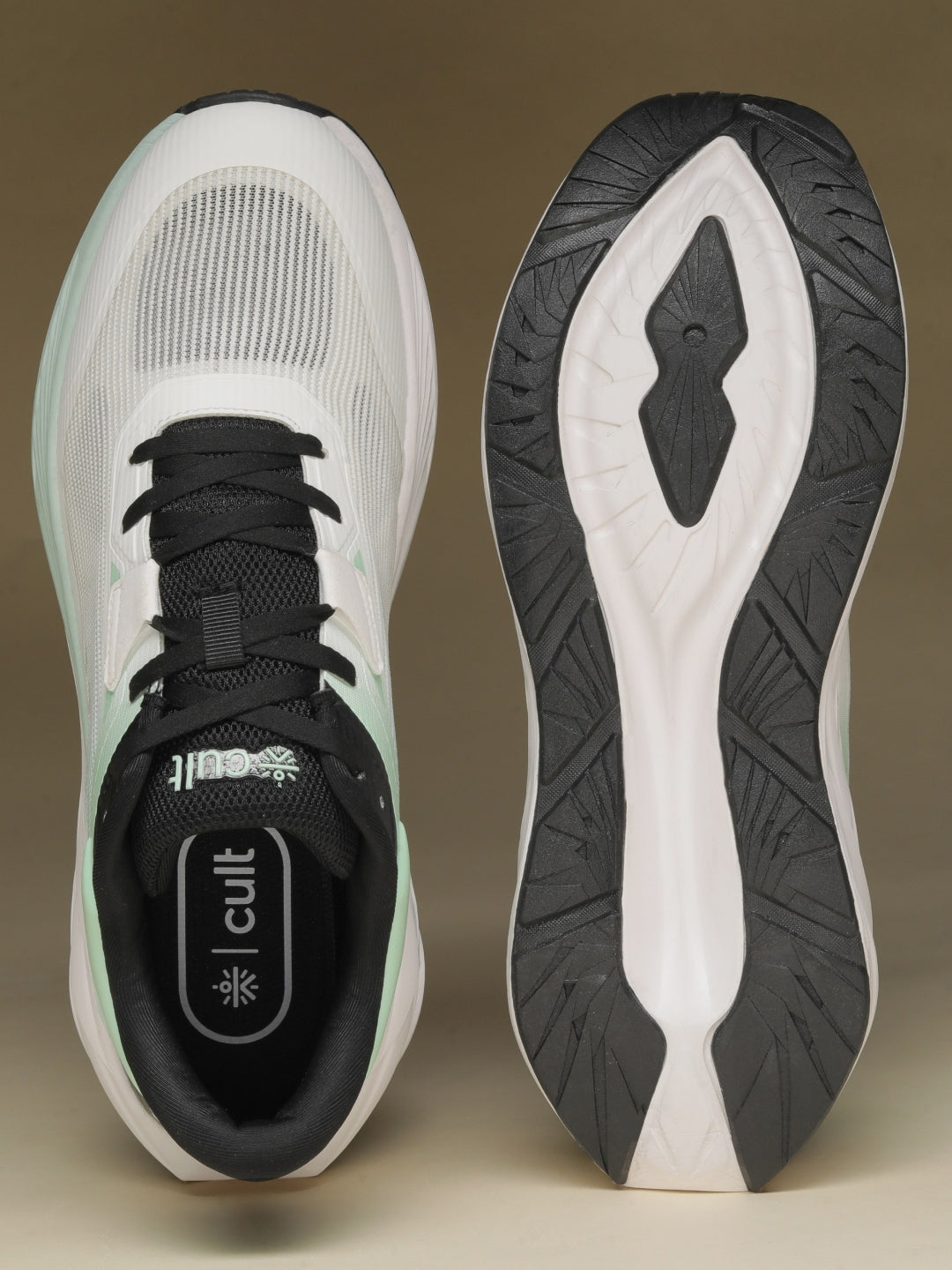 cult Men's ZenRun Running Shoes - Mint/White