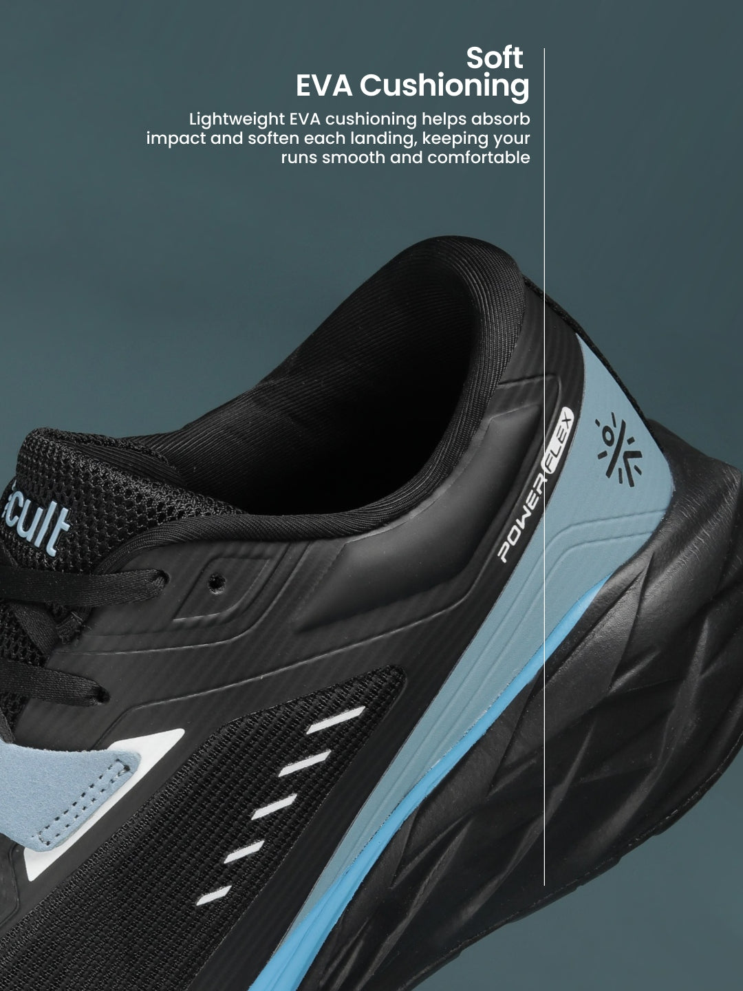 cult Men's ZenRun Running Shoes - Black