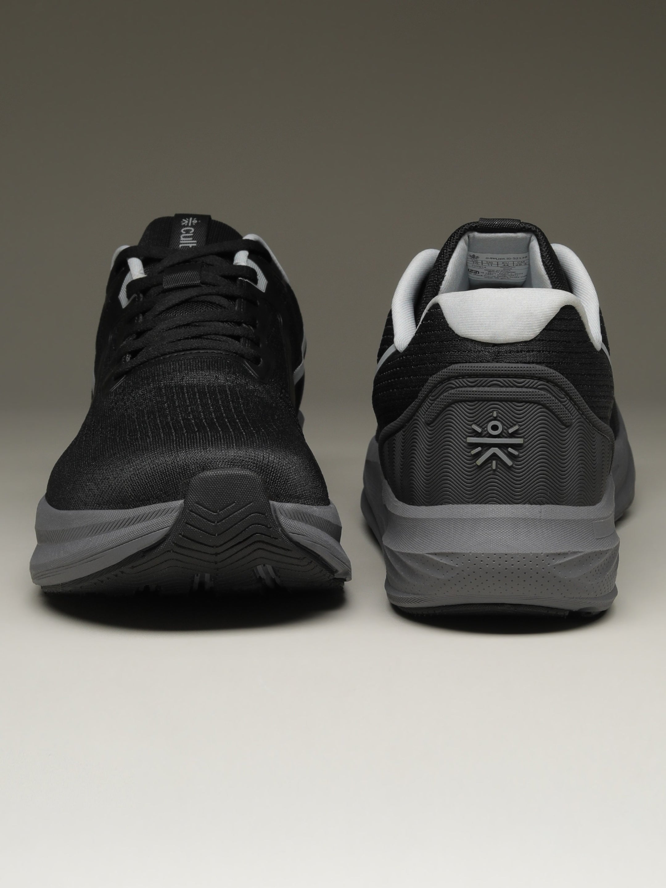 cult Men's WydeFlex Running Shoes - Black