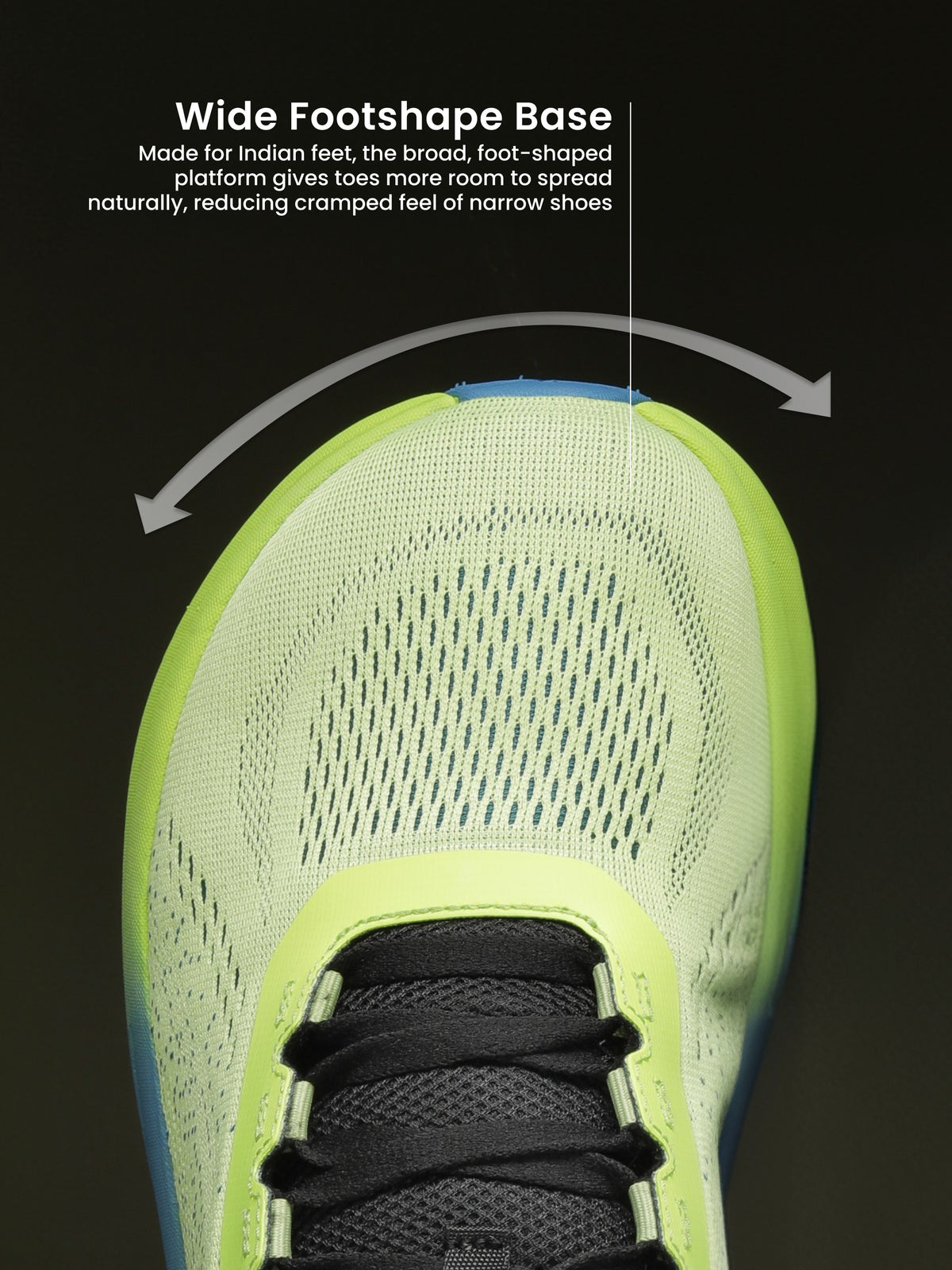 cult Men's WydeFlex Pro Running Shoes - F.Green