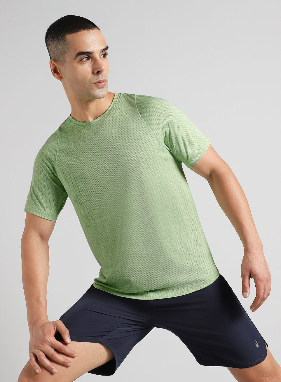 Men's Green Training Elevate Sculpt T-shirt